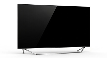 blank film projector screen or tv or computer monitor