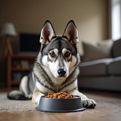 czechoslovakian wolfdog portrait