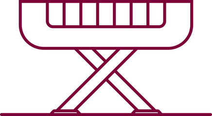 Line Music Instrument Icon Element