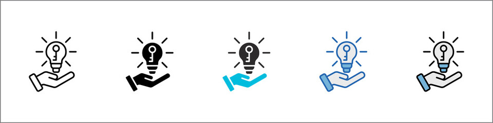 Opportunity Icon Pack Multistyle Illustration