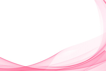 Abstract Pink Wave Background