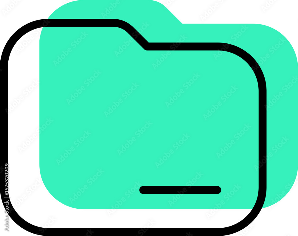 Poster duotone app ui icon element