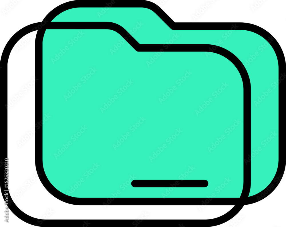 Poster duotone app ui icon element
