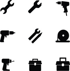 A simple abstract black silhouette design featuring vector shape element 3 01