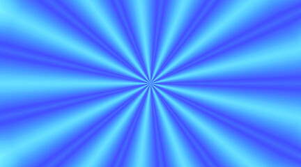 Obraz premium blue light burst