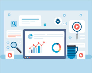 modern infographic elements