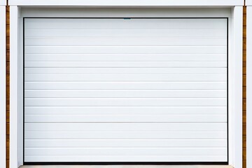 Modern White Sectional Garage Door Clean Lines & Sleek Design