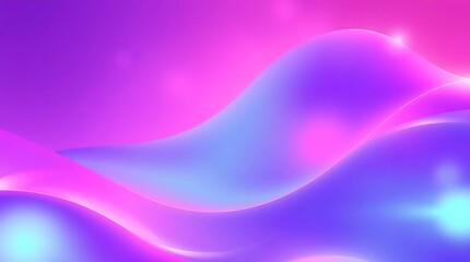 Colorful 3D rendering of modern abstract shapes in smooth purple and pink tones, futuristic gradient background ideal for branding, banners, websites, or visual presentations
