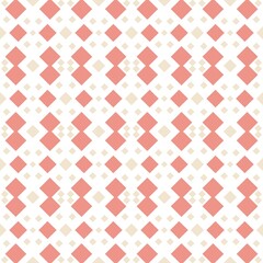 Cross and Square Pattern Background Seamless Diamond Pattern