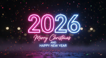 Neon 2026 Christmas and New Year Celebration