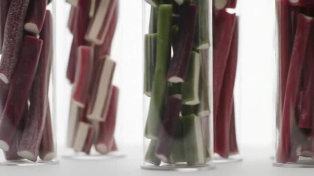 food companies such as chocolate and candy, in the video.