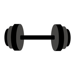 dumbbell isolated on white background