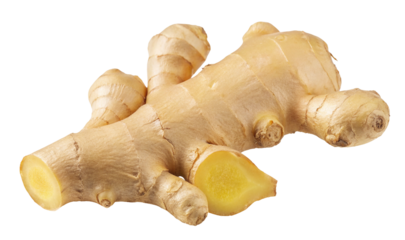 Fresh ginger root for cooking and health recipes - aromatic spice close-up for culinary use