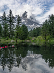 lake in the mountains