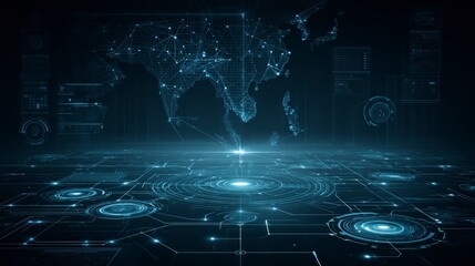 Digital Map Interface of ASEAN Logistics Hub and Connectivity Network