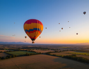 Fototapeta premium hot air balloon