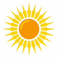 sun vector illustration