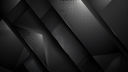 Silver background with geometric shapes and textures for corporate or tech design
