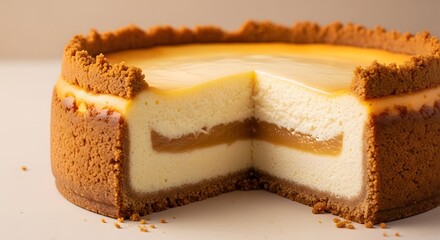 A bakery-fresh dessert showcasing simplicity and richness