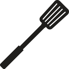 spatula kitchen utensils flat icon vector
