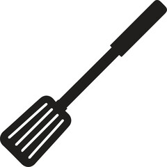 spatula kitchen utensils flat icon vector