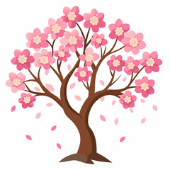 tree with pink flowers