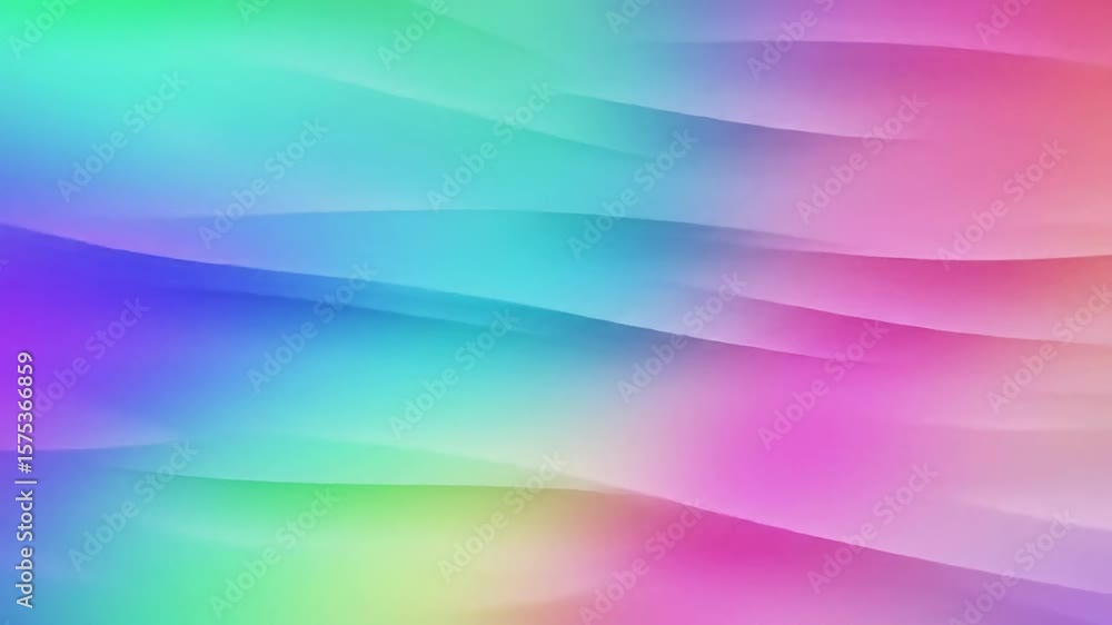Poster colorful abstract gradient background animation with smooth flowing waves, modern aesthetic