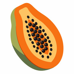 orange fruit on a fork