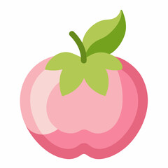 vector illustration of an apple
