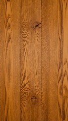 Naklejka premium Beautiful wood flooring showcasing rich grain patterns and warm tones in a bright setting