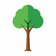 green tree vector