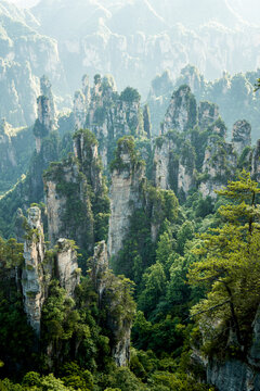 Avatar Mountains, Zhangjiajie, China