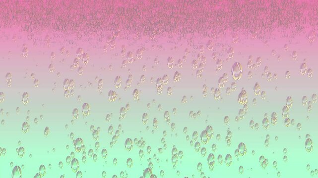 bubble beer soda foam particle effect falling sparkle shape element background