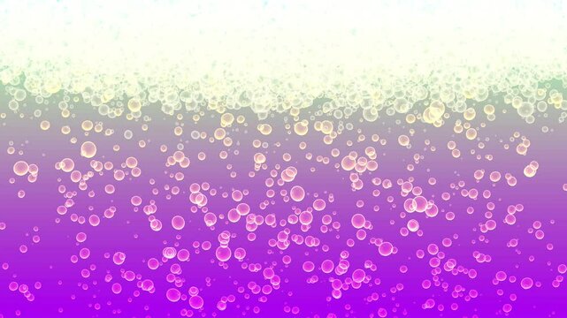 bubble beer soda foam particle effect falling sparkle shape element background