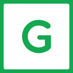 Alphabet shapes G