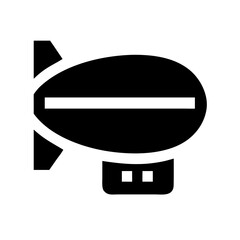 zeppelin transport icon © Sanzida
