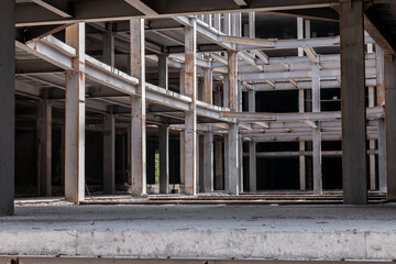 Large empty building with a lot of empty space