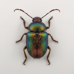 Vibrant Jewel Beetle Closeup