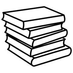 stack of books