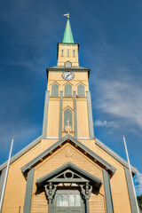 Fototapeta premium Tromso is a city and municipality in Troms county, Norway.