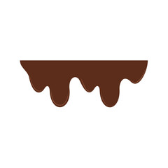 Vector color icon for Milk chocolate
