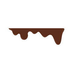 Vector color icon for Chocolate icing