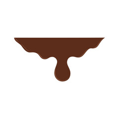 Vector color icon for Chocolate syrup