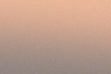 Soft gradient background with subtle grain texture in warm peach and grey tones
