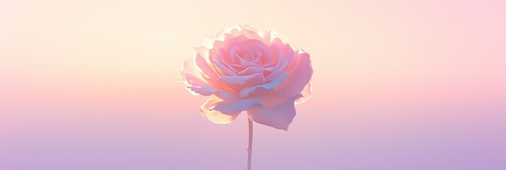 Fototapeta premium Minimalist Dreamy Pink Floral Collection for Ethereal Wallpaper and Product Backdrops