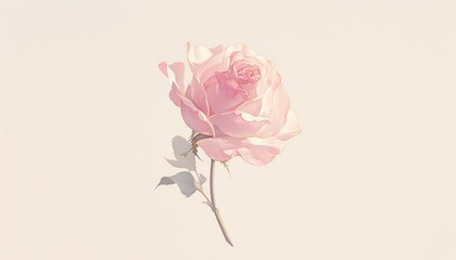 Minimalist Dreamy Pink Floral Collection for Ethereal Wallpaper and Product Backdrops