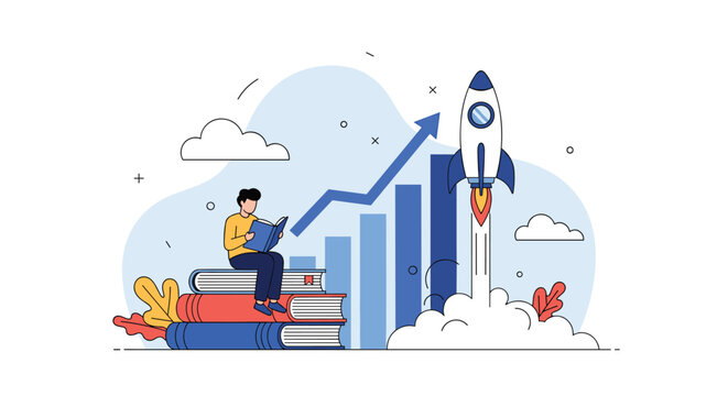 Business growth strategy for successful startup launch and financial advancement