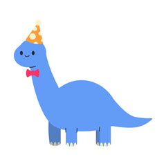 Cartoon Dinosaur Birthday Celebration