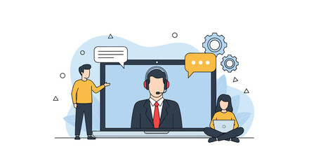 Customer support interaction and digital communication tools for business growth and efficiency
