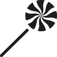 candy, sweets and treats in colorful hand drawn flat cartoon design. Isolated vector illustrations